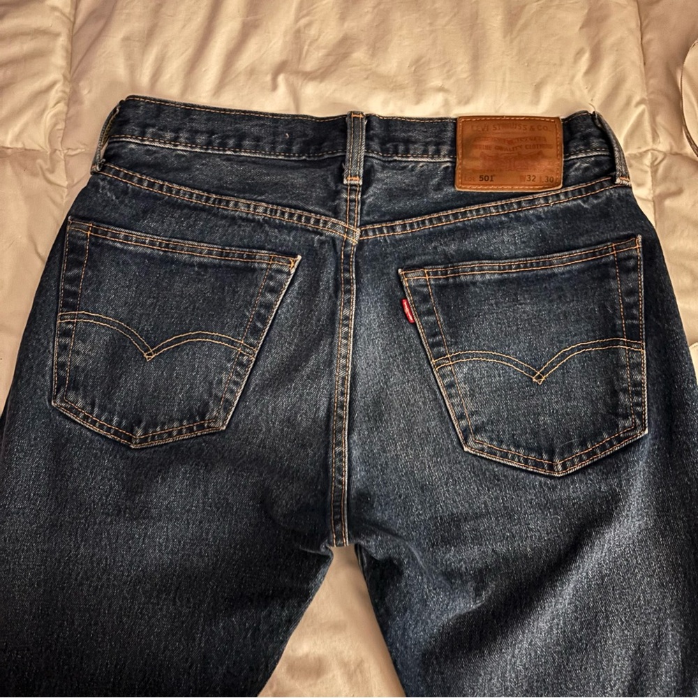 Levi's Classic Blue Straight Jeans